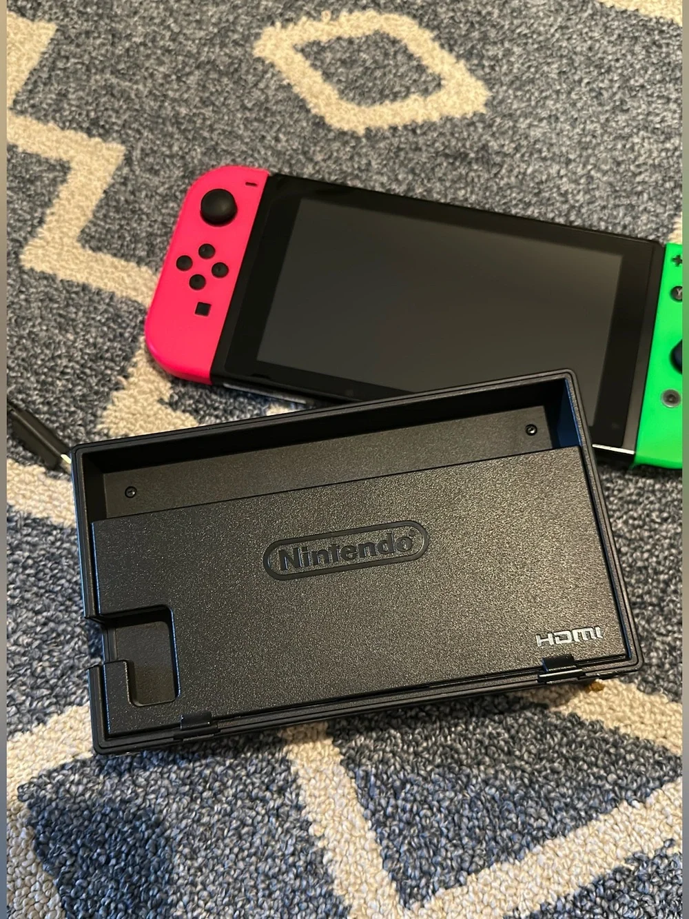 🎮 Nintendo Switch with MicroSD Card, AC Adapter, and Dock